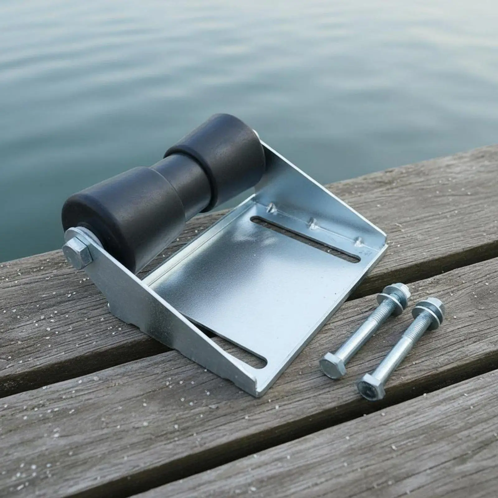 8 Inch Marine Trailer Roller Heavy Duty PVC Bracket Mount Nautical Roller Boat Hardware for Trailer Support