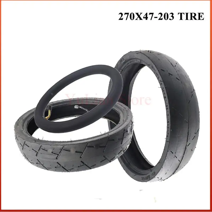 10 Inch 270x47-203 Inner Tube & Tire For Baby Carriage Trolley E-Bike Electric Scooter Wheel Tire Accessories