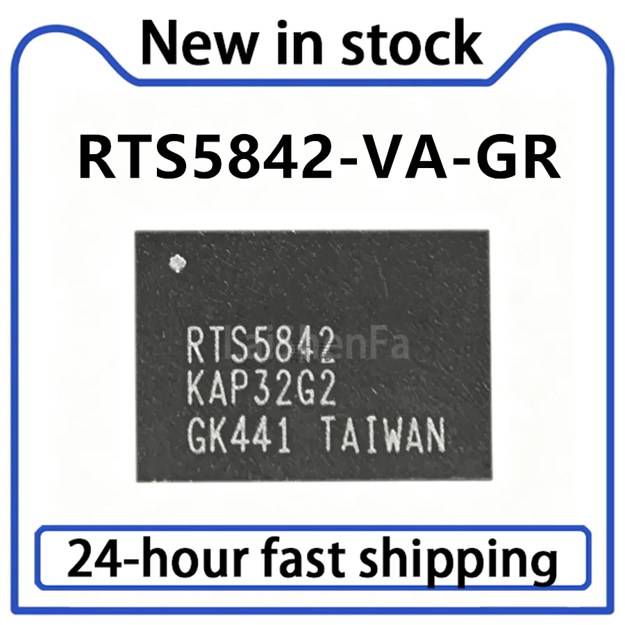 1PCS New RTS5842-VA-GR Silk Screen RTS5842 Packaged QFN-46 Camera Controller IC Spot