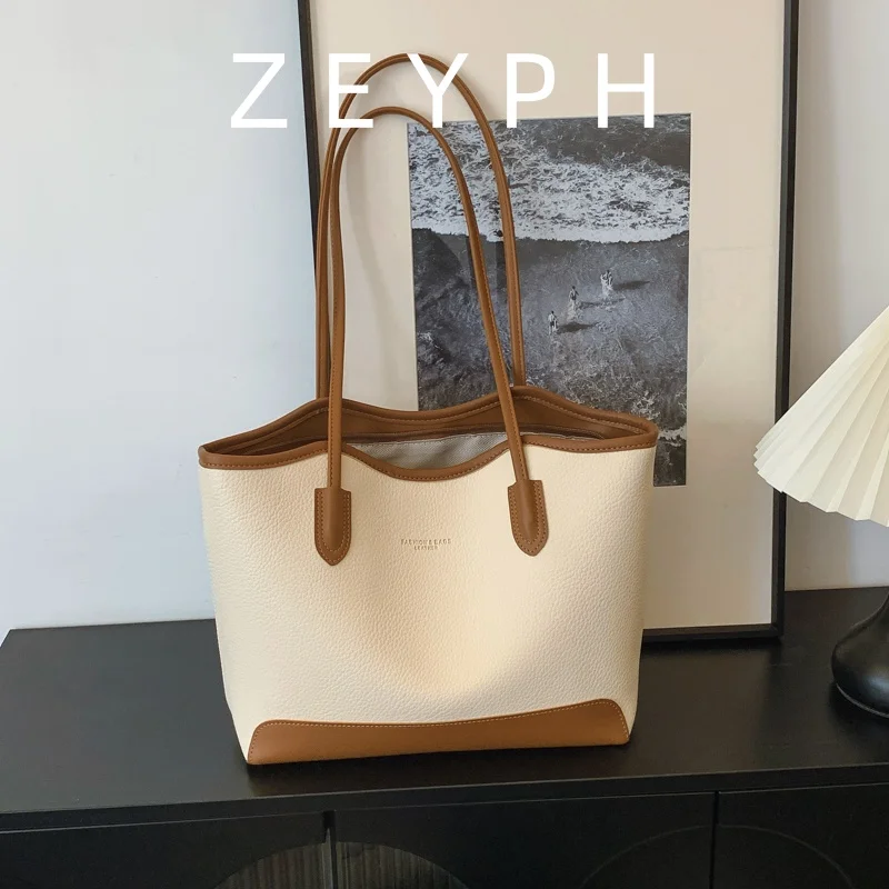 

Zeyph PrintingbagPu PU leather bag leisure Simple and advance Canvas bag New bag