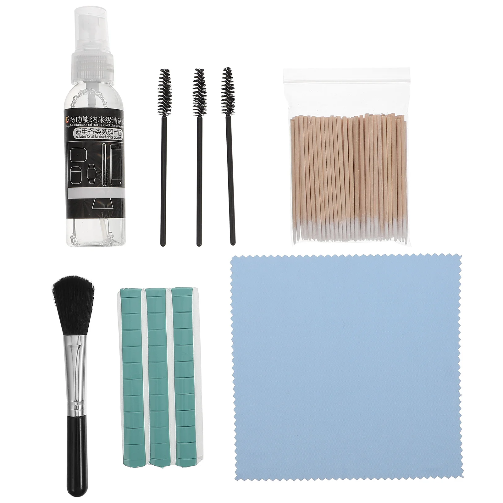 

Headphone Cleaner Kit Cleaning Headset Electronics Brush Earphone Plastic Keyboard Swab