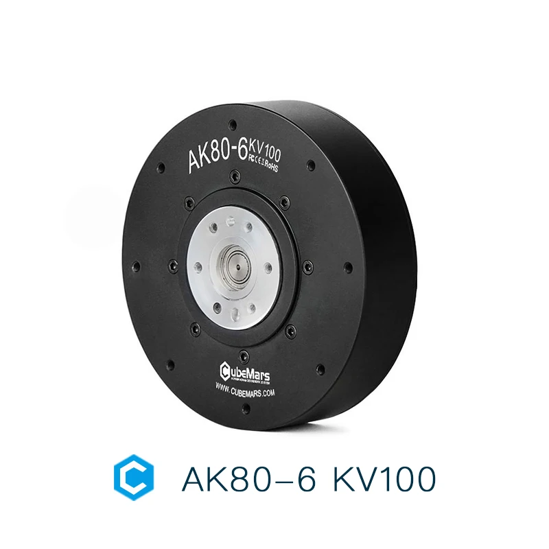 AK80-6 KV100 T-motor CubeMars Brushless Motor For Robot Dynamics Robotic Dynamic Module with Driver Encoder