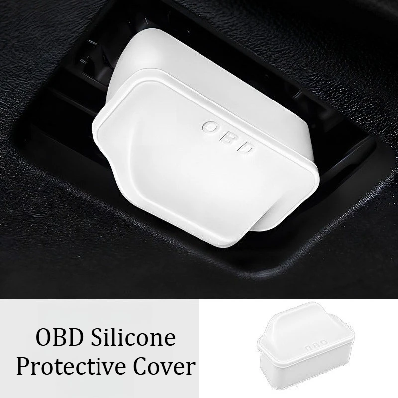 OBD Interface Protective Cover Dust Jacket Cover For Mazda 2/3/5/6/8/CX-3/CX-4/CX-5/CX-8/CX-30/CX-6e/6e Car Interior Accessories