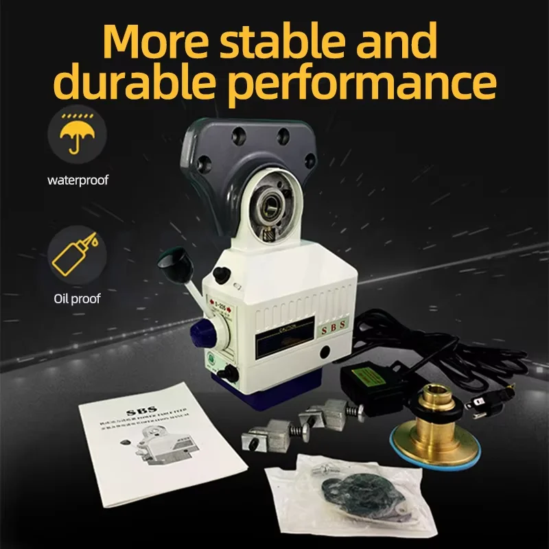 110V 220V Power Feed Vertical Larger Torque Milling Machine X Y Z Axis Auto Table Universal Feeder For Bridgeport And Milling