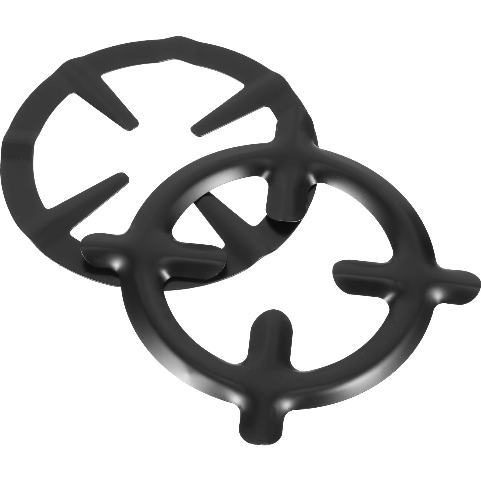 

2Pcs Gas Stove Coffee Pot Stand Non-Slip Stainless Steel Multi-Functional Kitchen Gadget Gas Stove Coffee Pot Stand