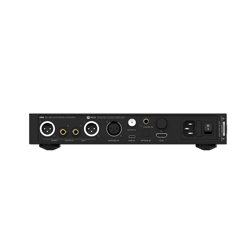 SMSL VMV D2R MK2 HIGH RESOLUTION DAC ROHM BD34302EKV MQA CK-04 clock USB optical  coaxial