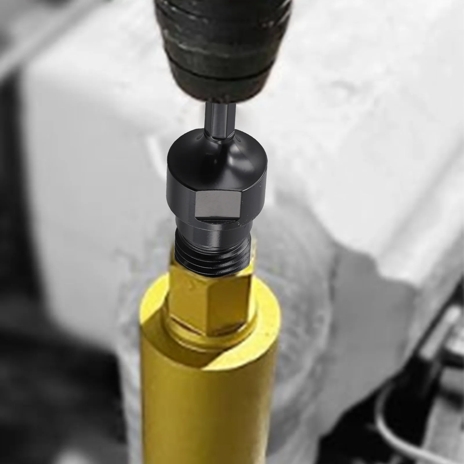 

Drill Bit Conversion Size No 1-1 4-7UNC Thread Adapter Easy Installation Electric Drill Adapter Hammer Drill Adapter