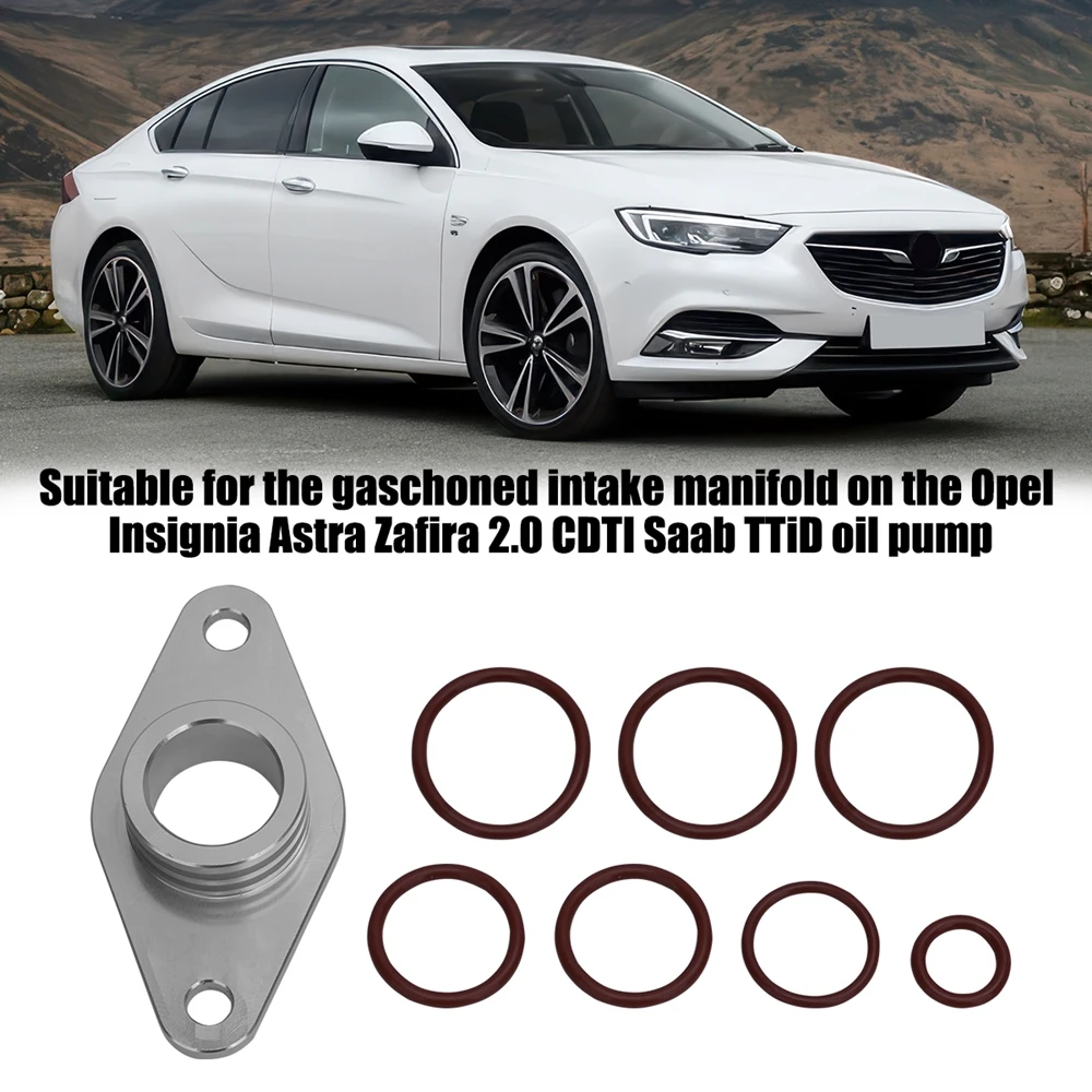 Gasket Suction Tube Oil Pump for Opel Insignia Astra Zafira 2.0 CDTI Saab TTiD Oil Pump Intake Manifold Gasket
