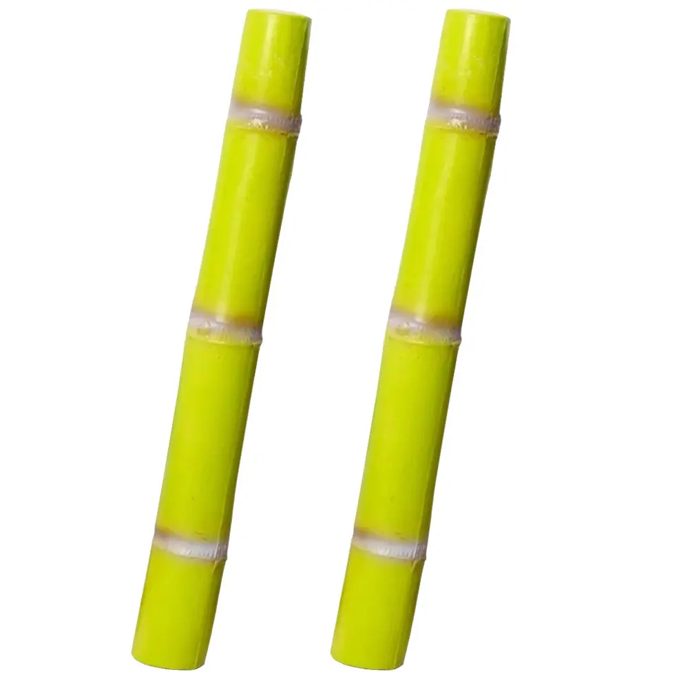 

2Pcs Sugarcane Simulation Artificial Food Decoration for Kids Educational Cognitive Play Creative Realistic Fruit Ornament