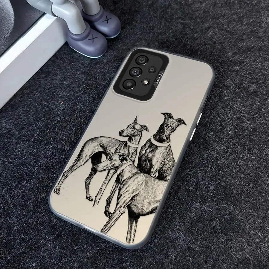 Phone Cover Case for Samsung Galaxy A71 A14 A56 A23 A51 A04 A15 A16 A17 A54 A12 A72 A31 A07 A26 A50 A57 A25 A34 A37 Dog Animal