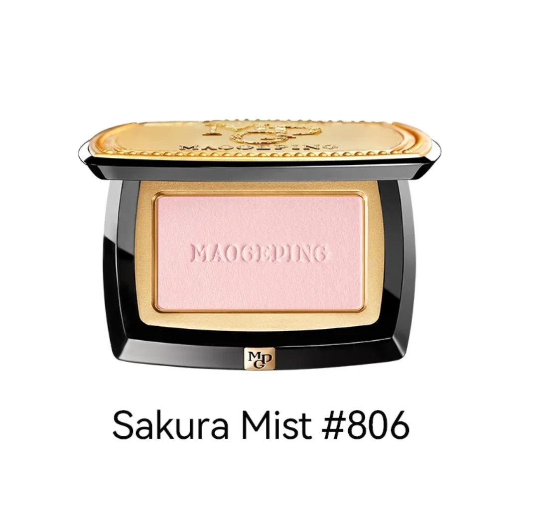 MAOGEPING Soft Yarn Magic Face Blush 3.5g Monochrome 806 Expanding Color Matte Powder Natural Original Makeup Cosmetics