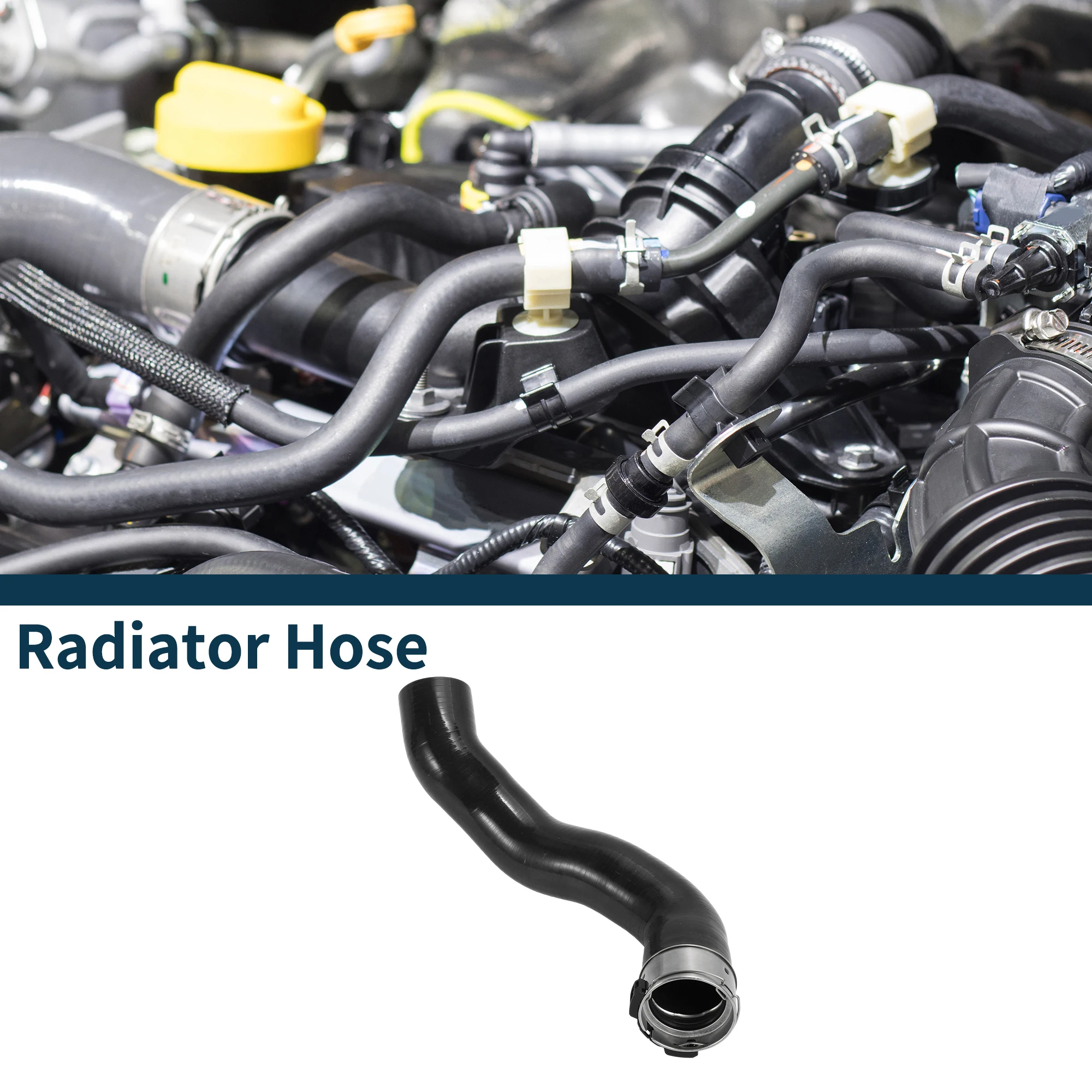 

UXCELL Radiator Hose for Dacia Duster 2019- No.144607725R Rubber Turbocharger hose