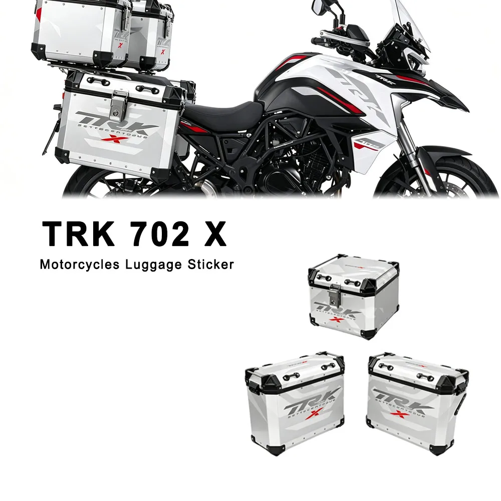 For TRK 702 X trk702x  Sticker Motorcycle Suitcase Stickers Protective Decal