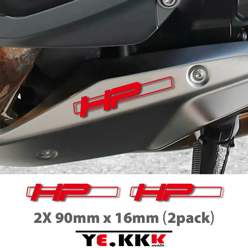 

HP PERFORMANCE 1200 1250 Decals Stickers For BMW Custom Decals Cutout Reflective High Quality 2X 90mm X 16mm