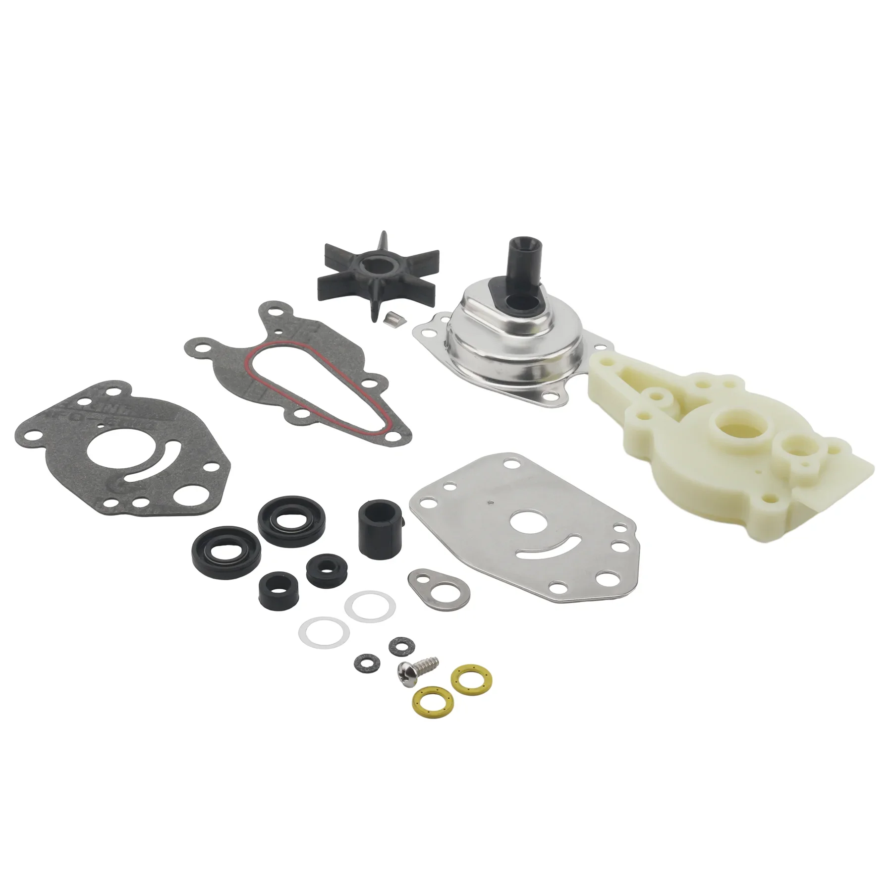 Soxa Marine 46-42040A1 46-42089A5 42089A4 42040A3 Kit de servicio de reconstrucción de bomba de agua para Mercury Mariner 6 8 10 15 HP barco fueraborda