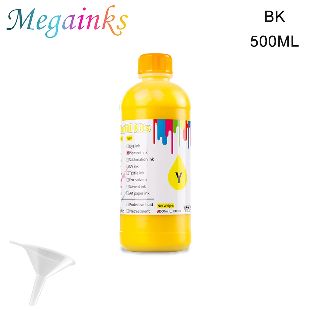 Tinta de pigmento para impressora epson, 11 cores, 500ml, t3000, t5000, t7000, p6000, p400, 4800, 4880, 7800, 7880, 9800, 9880, 7700, 9700