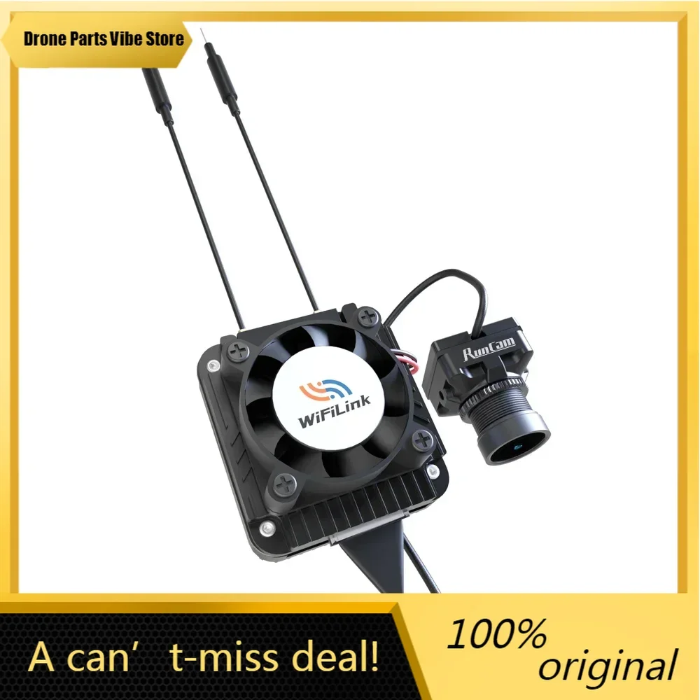 

FyNew arrival RunCam Wireless WiFiLink2 WiFiLink2-G Digital HD FPV Transmitter Based on OpenIPC with 1080P FOV Camera for RC Dro