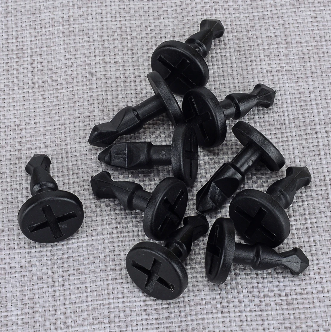 New 10Pcs 95557271000 Car Engine Compartment Trim Panel Cover Plate Screw Clip Fit For Porsche Cayenne 2003 2004 2005 2006-2010