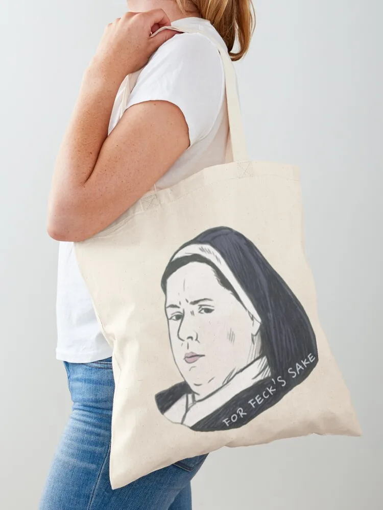 Derry Girls - Sister Michael Tote Bag shopper bag woman great bag ecological bags for beach