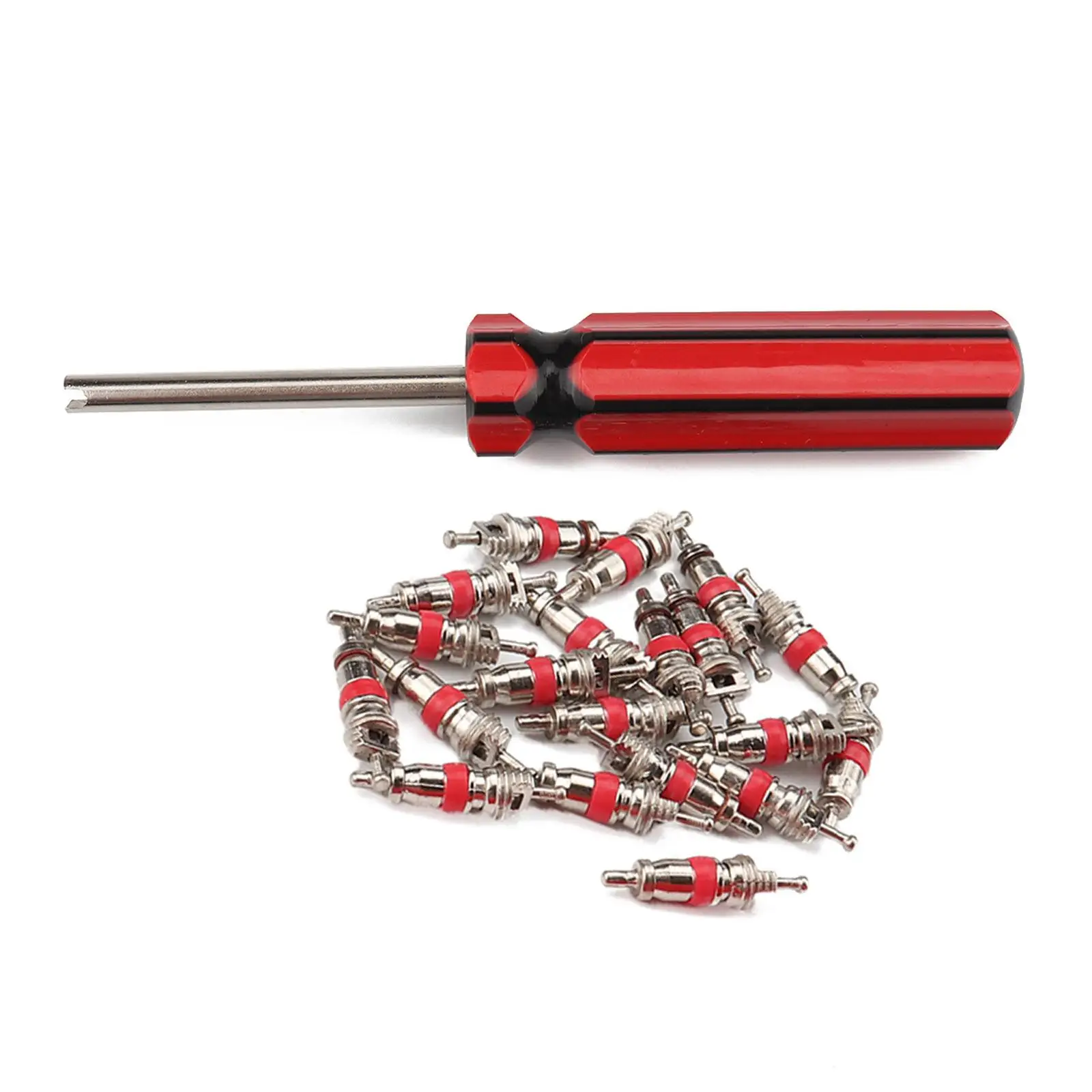 A2207 Valve Core Installation Tool Tire Valve Repair Set Easy Use for Motorcycles All Terrain Vehicles