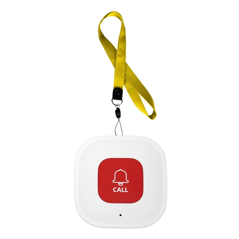 1 Set Tuya Wifi Smart SOS Call Button Wireless Caregiver Pager Phone Alert Transmitter Emergency Call Button
