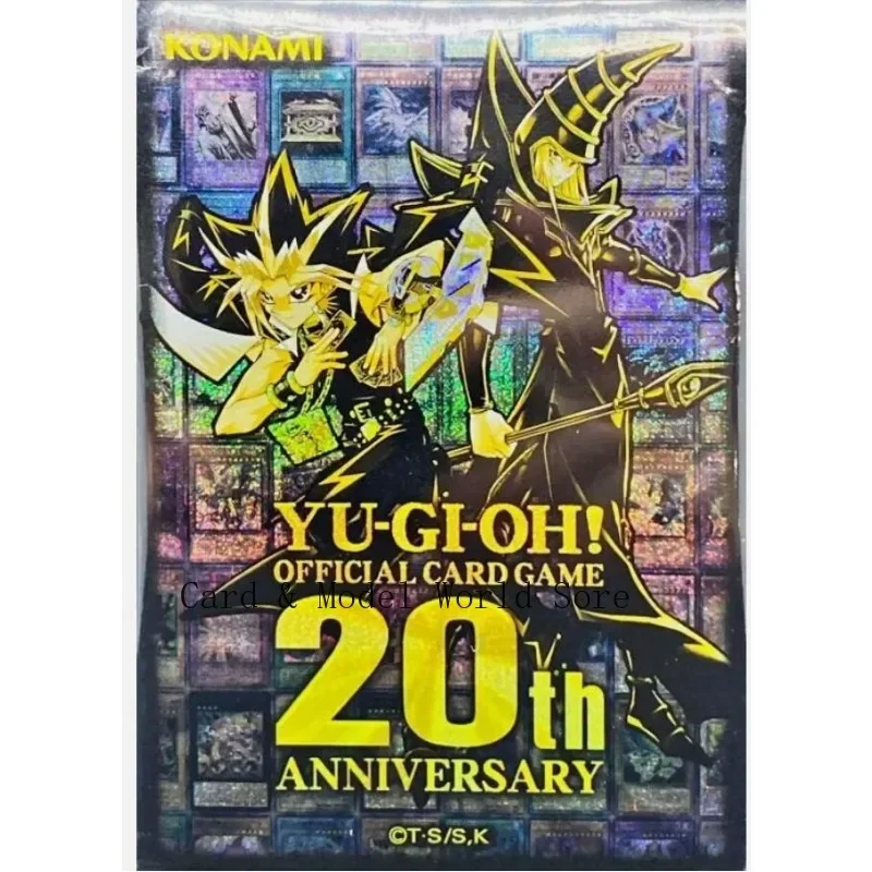 

YuGiOh Konami 20 юбилейный набор Yugi & Dark Magician 100 шт. герметичный рукав