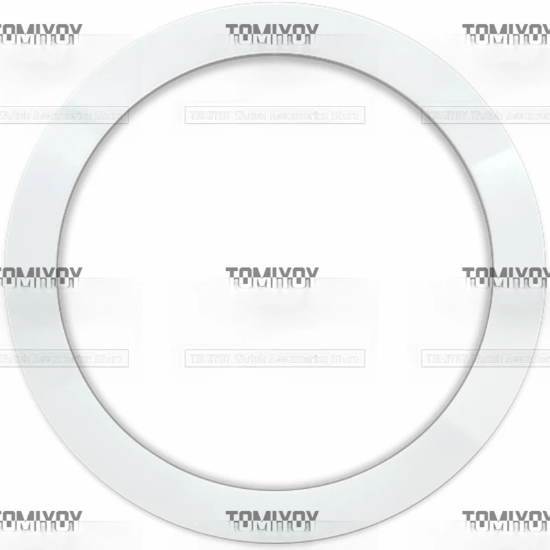 세라믹 경사 시계 베젤 인서트, RLX SKX007 기계식 손목시계용, 그레이 그린 화이트 다크 브라운, 38mm