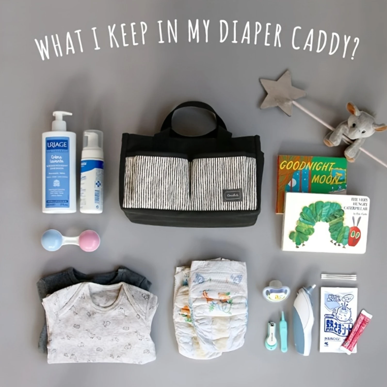 Diaper Caddy Organizer Basket, Portable Nursery Bin Tote Bag for Wipes, Bottles, Toys - Travel-Friendly Storage Solution!