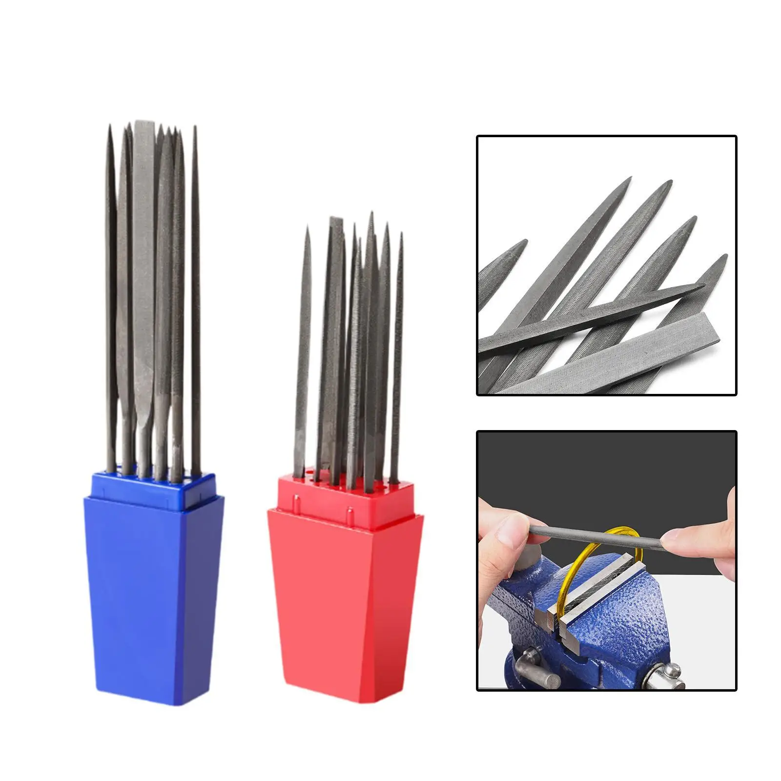 20 Pieces Jewelry files Set Small File Set Jewelry Stone Carving Tools Metal File Hand Tools for Hobby Precision Work Glass