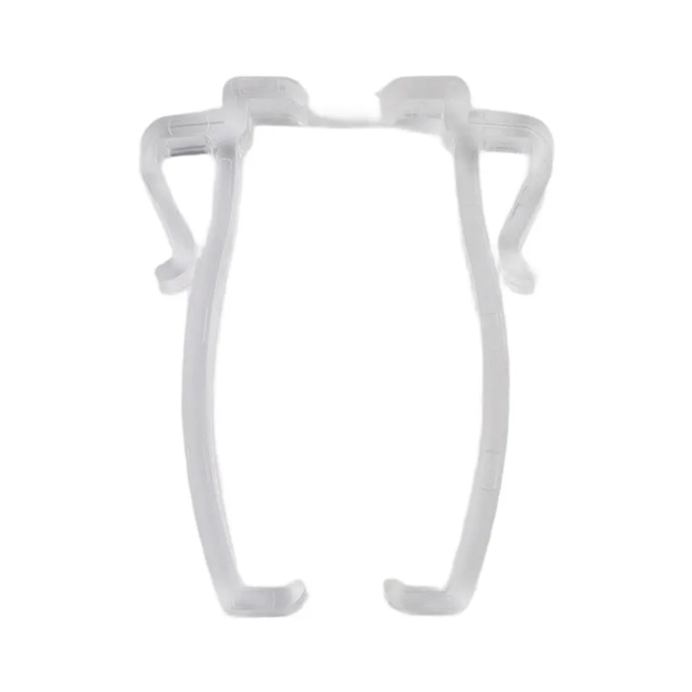 High Quality Replacement Curtain Accessories Valance Clips Curtain Baffle Plastic Sturdy 12 Pcs 2.5inch Length