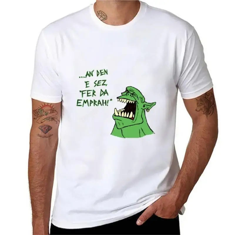 Cotton tshirt men Ork - 'an den e sez 