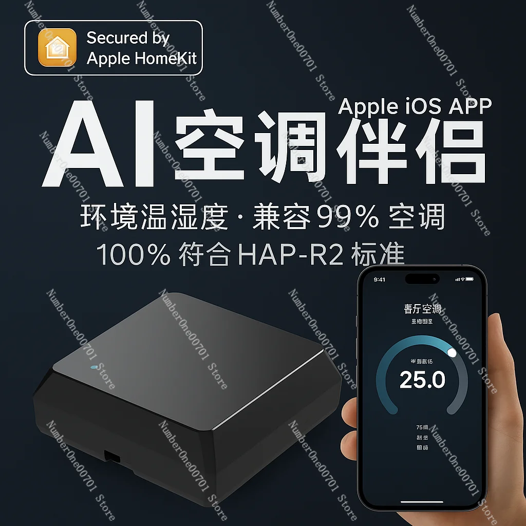 

HomeKit Universal Infrared Air Conditioner Companion VoiceControl withStatus Feedback No Gateway Needed Direct Connectionto Home