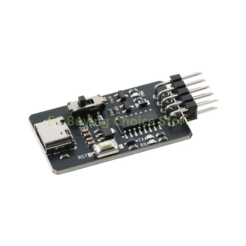 5 قطعة/1 قطعة CH340C STC ISP برنامج متحكم تلقائيا تنزيل وحدة مبرمج USB Type-C إلى UART لوحة المنفذ التسلسلي