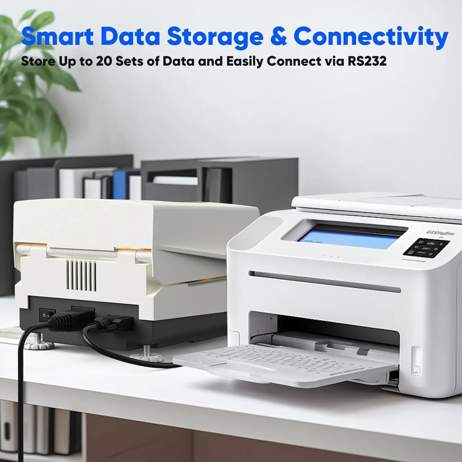 Halogen Moisture Analyzer 110g-10mg-5mg-1mg High-Precision Halogen Moisture Balance Moisture Determination for Food Plants 6