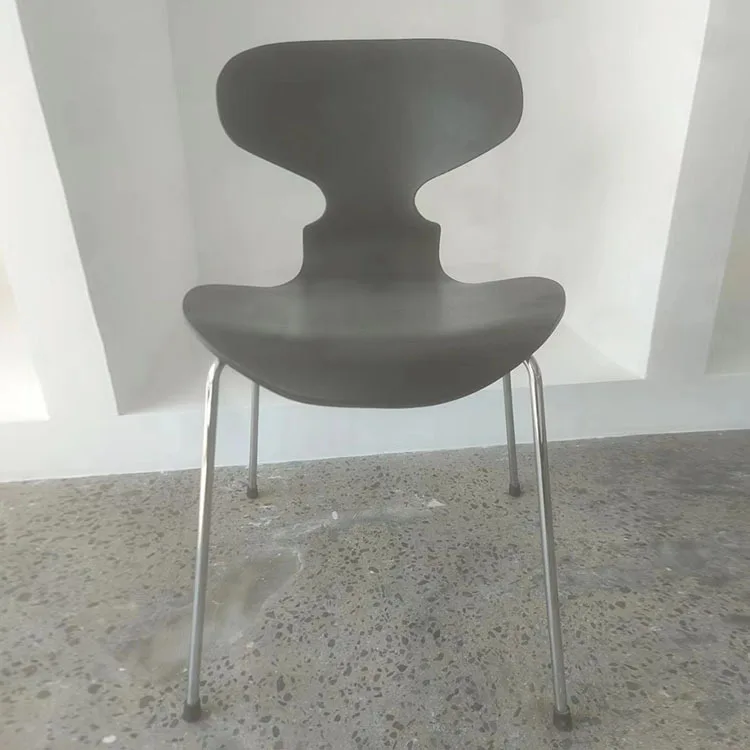 كرسي النمل الشمال بسيط كرسي الطعام في العصور الوسطى مصمم المنزل مطعم مقهى مسند الظهر