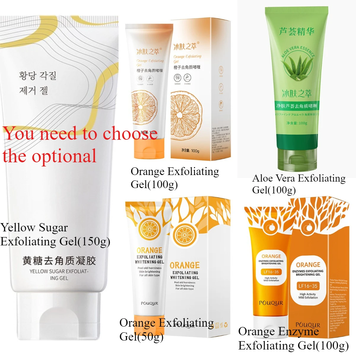 

Отшелушивающий гель с алоэ-оранжевым эффектом для лица и тела Нежный оранжевый скраб для лица Гель для очищения тела Скраб для удаления омертвевшей кожи Чистка кожи