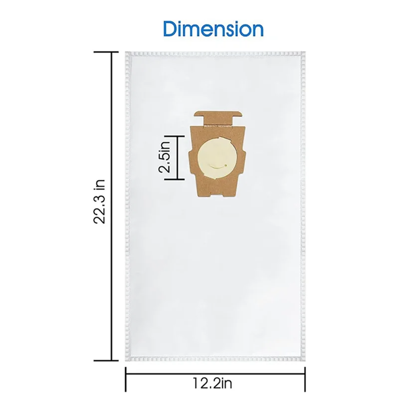 Fits for Kirby 204811 Vacuum Cleaner Vacuum Bag Accessories Fits All Kirby Generations G3 G4 G5 G6 G7 G8 G 9 G10 G11