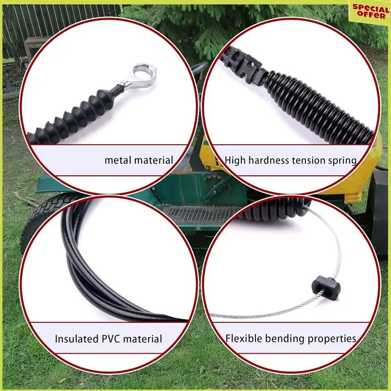 

A34R Cable Fit 946-05124A Fit For Craftsman, MTD,Yard Machines,Troy-Bilt,Husky,Murray Lawn Mowers Tractor