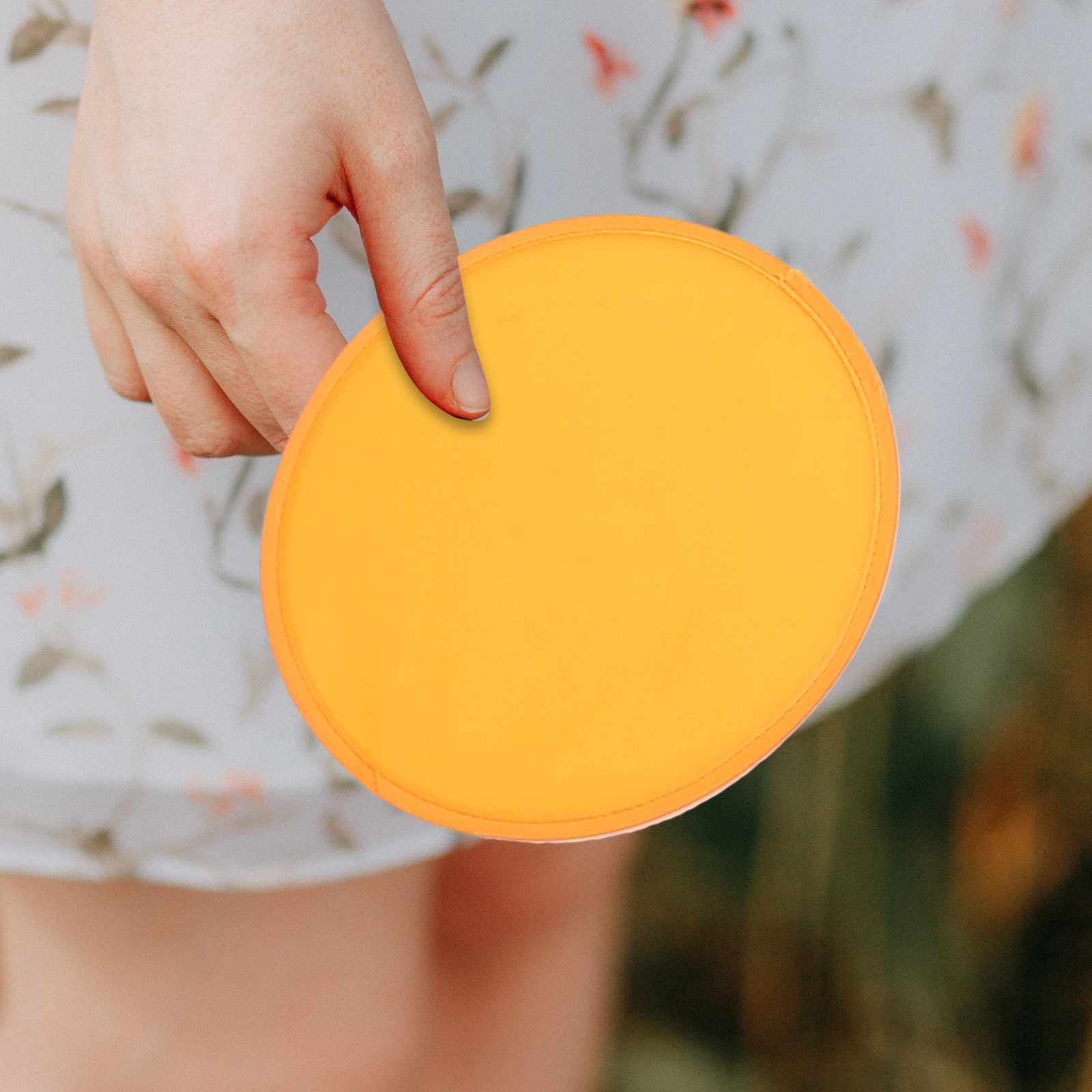 

5Pcs Folding Fans Lightweight Circular Adornment for Cosplay Concerts and Photo Shoots Folding Hand Fans