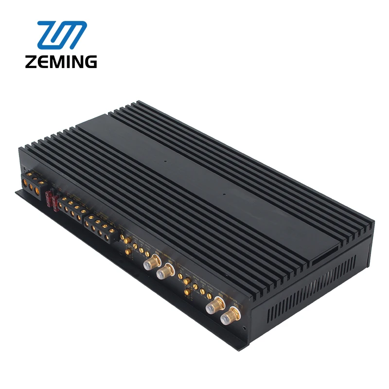 Full Range 4 Channel Car Amplifier Korean Four Channel Amplifier 2000 Watt Sound Power Class AB Car Amplifier