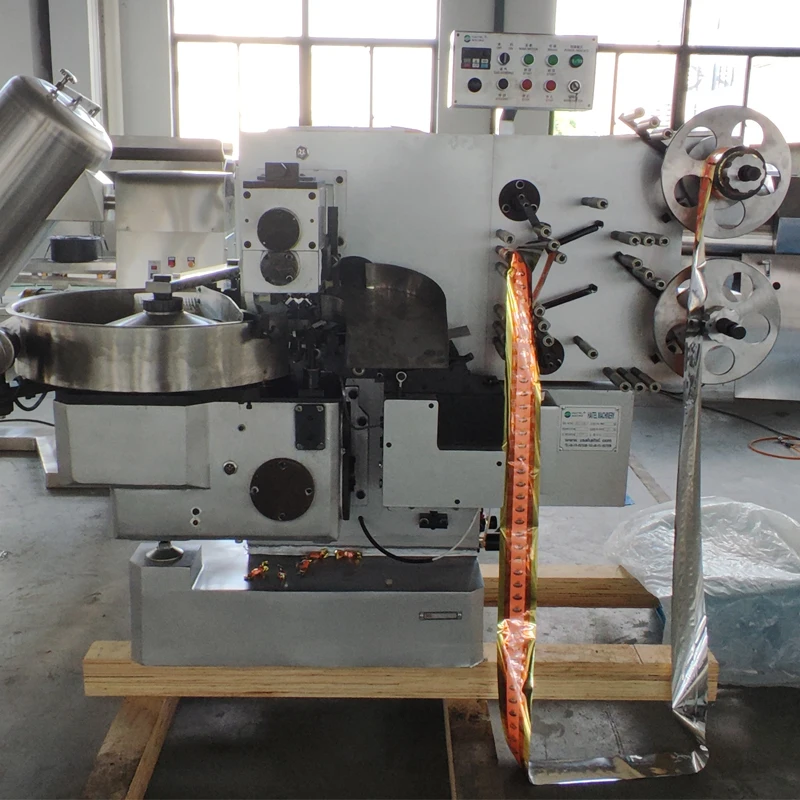 Automatic Toffee Wrapping Candy Double Twist Packing Machine FL Customized