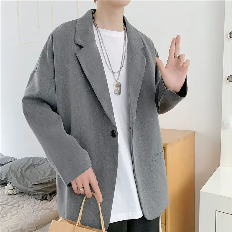 Linen Men\'s Suit Jackets Plus Big Size Male Blazer Oversize Coat Party Summer Original Casual High Quality Fashion 2024 Classic