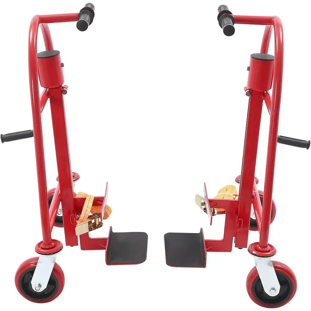 

1300Lbs Capacity Heavy Duty Furniture Dolly with 4 Wheels and 2 Straps for Moving Appliances and Household Goods