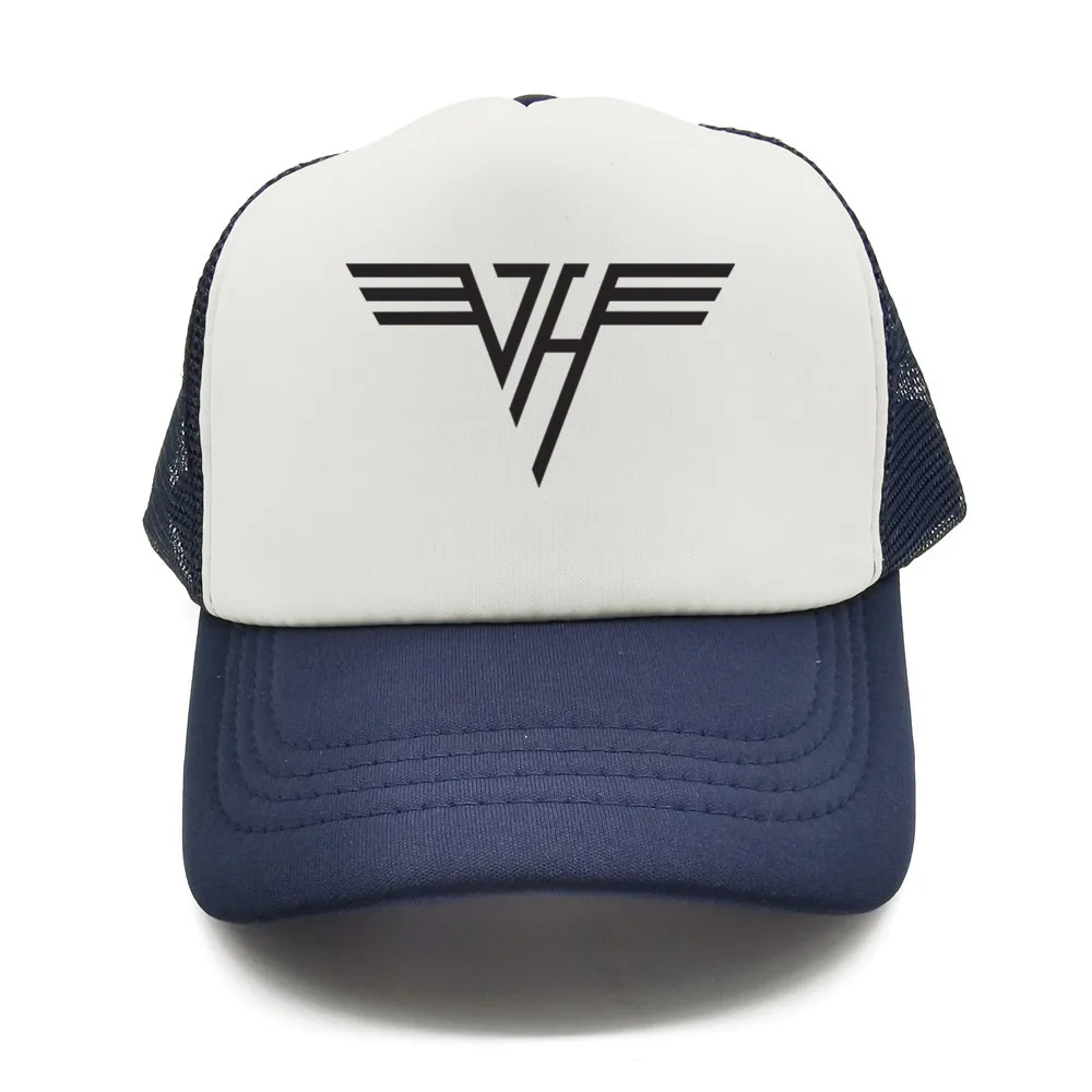 Van Halen Trucker Caps Men Women Hat Baseball Cap Summer Unisex Mesh Net Caps MZ-257