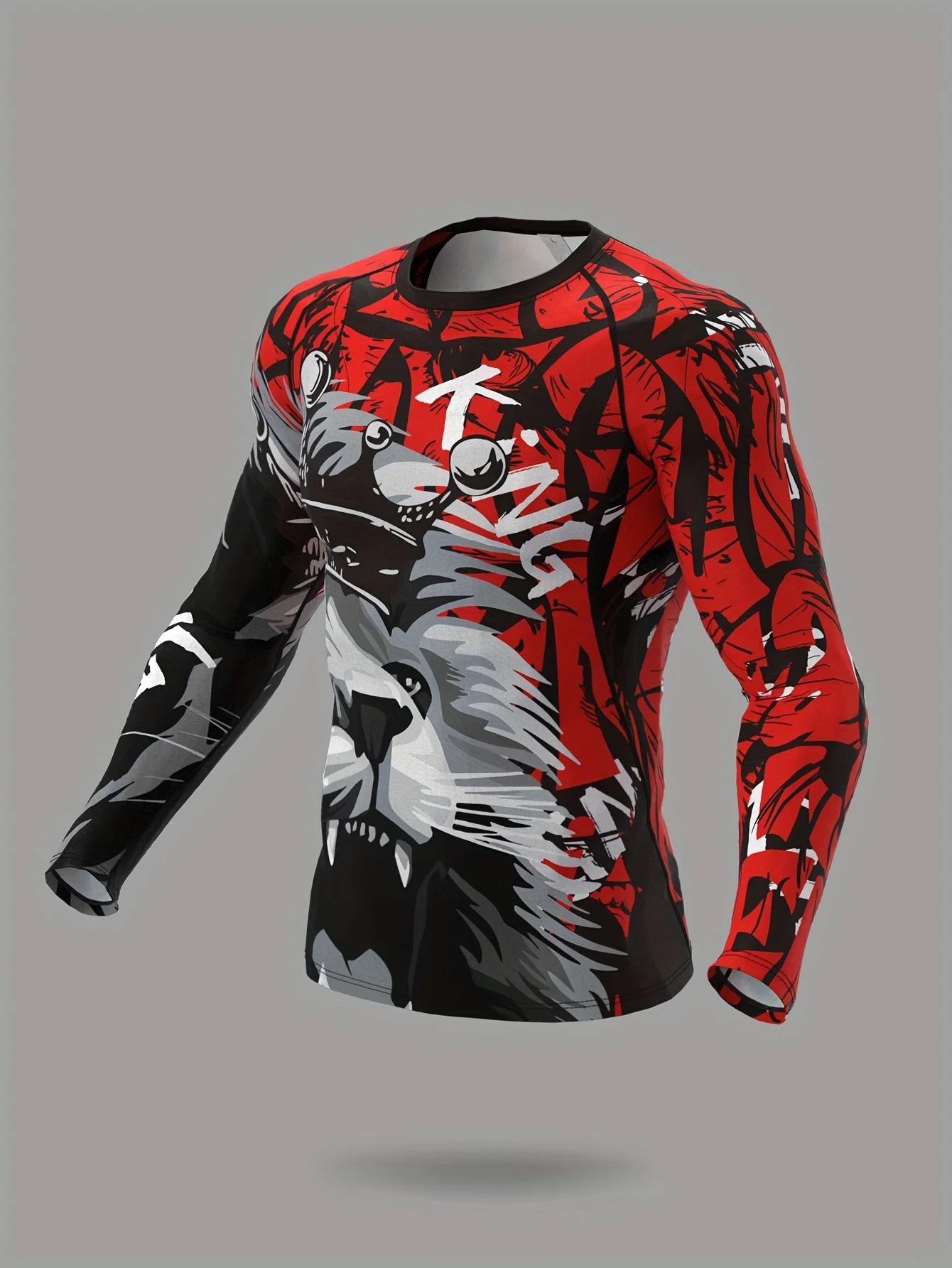 

2025 New Men's 3D Printed Long Sleeve Cycling Jersey Motocross and Mountain Bike Shirt Crew Neck Machine Washable tops T-shirts