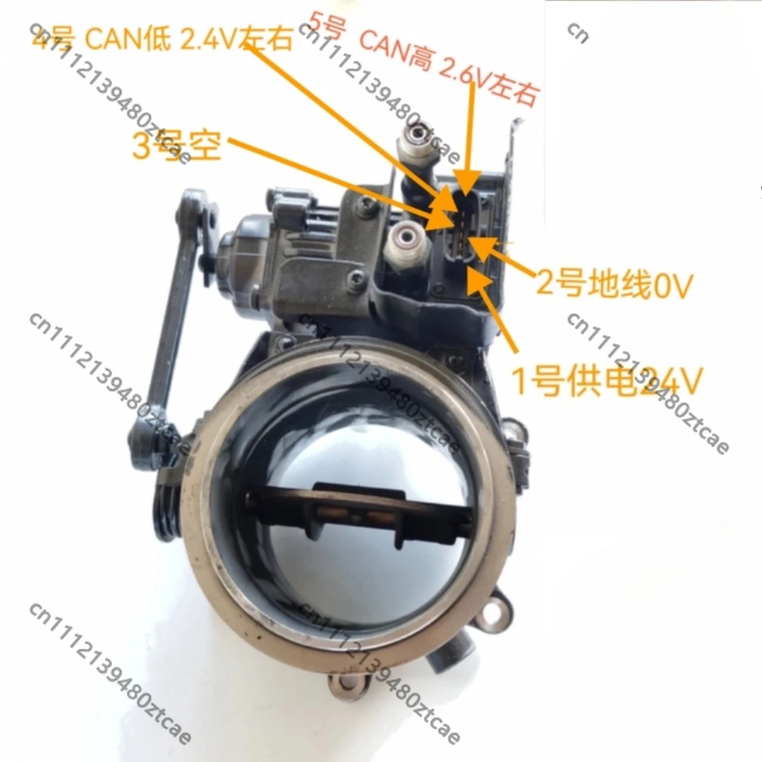 Euro 6 Exhaust Throttle Valve OEM Numbers 5580117 6480947 5713490 Heavy Truck Diesel Engine Aftermarket Replacement Parts