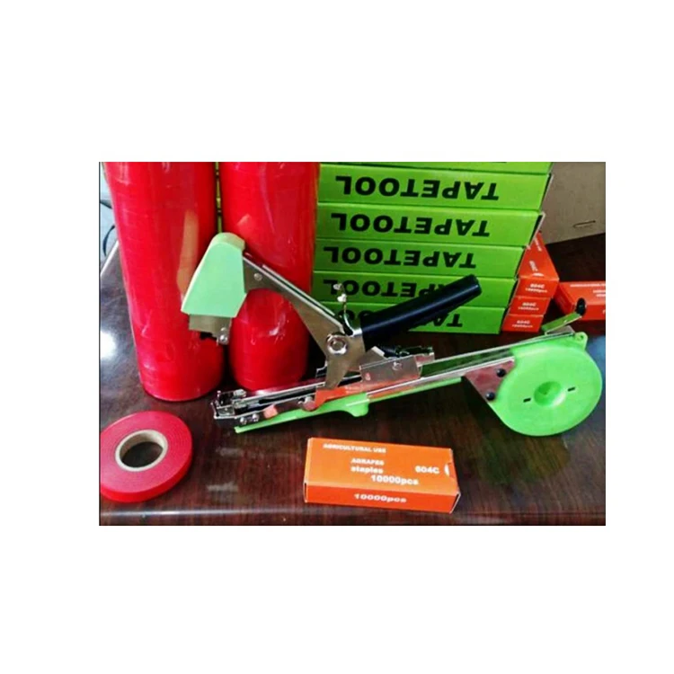 2025年激安セール テープトマト蔓結束機 枝結束装置 きゅうり結束機 プランター ガーデン 果樹園 結束テープツール