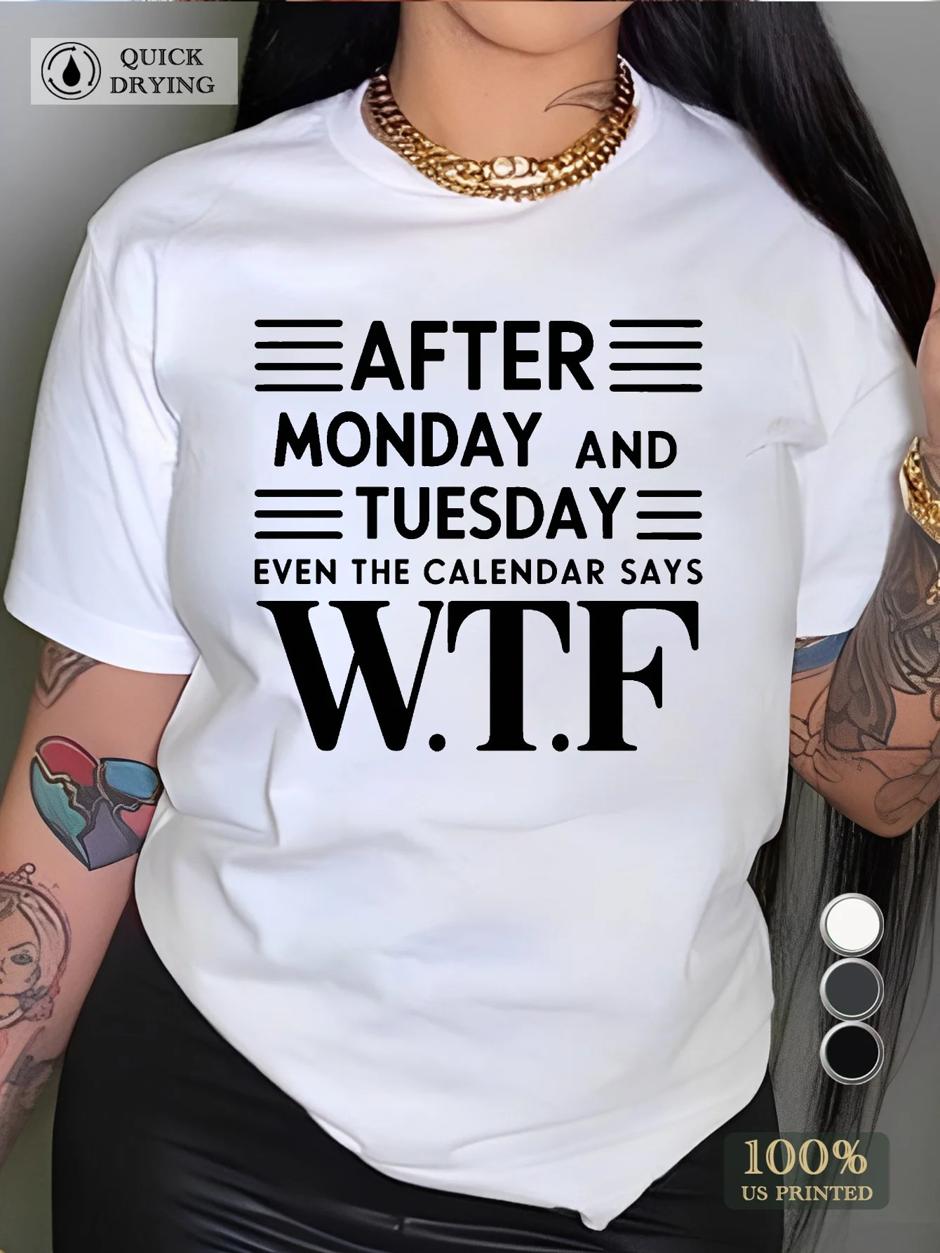 

Women's Casual Round Neck T-Shirt Geometric Pattern Fashion Tee Simple Design Showing Natural And Elegant Style Loose Fit