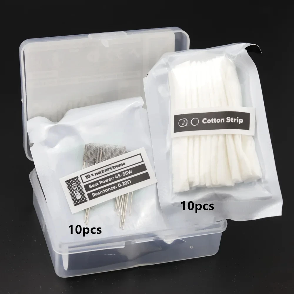 WoToF0 SMRTCoil RBC ری بلڈ ایبل کٹ 0.2ohm Nex-M Chill/Turbo/Extreme PN-P ری بلڈ ریپلیسمنٹ DIY ٹول