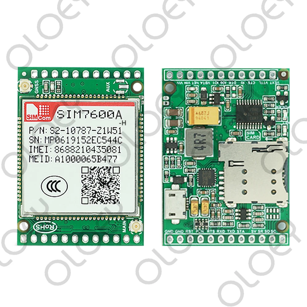 SIMCOM SIM7600A-H Development Board LTE Full Netcom Wireless GPS 4G Module Replace EC20 Module